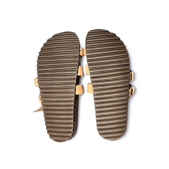 🌻NEW w/tags BearPaw Mercedes Brown Strappy Leather Sandals | Women's Size 7 - Picture 9 of 11